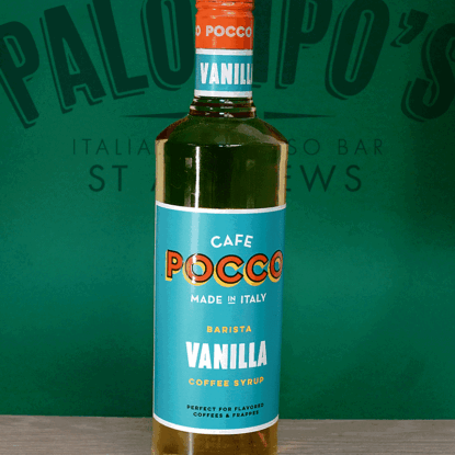 Cafe Pocco Vanilla Coffee Syrup 75cl